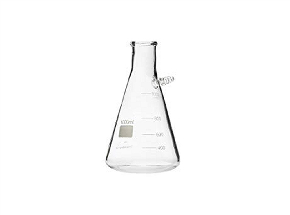 Picture of Glass Solvent Collection Flask with barb - 1000mL